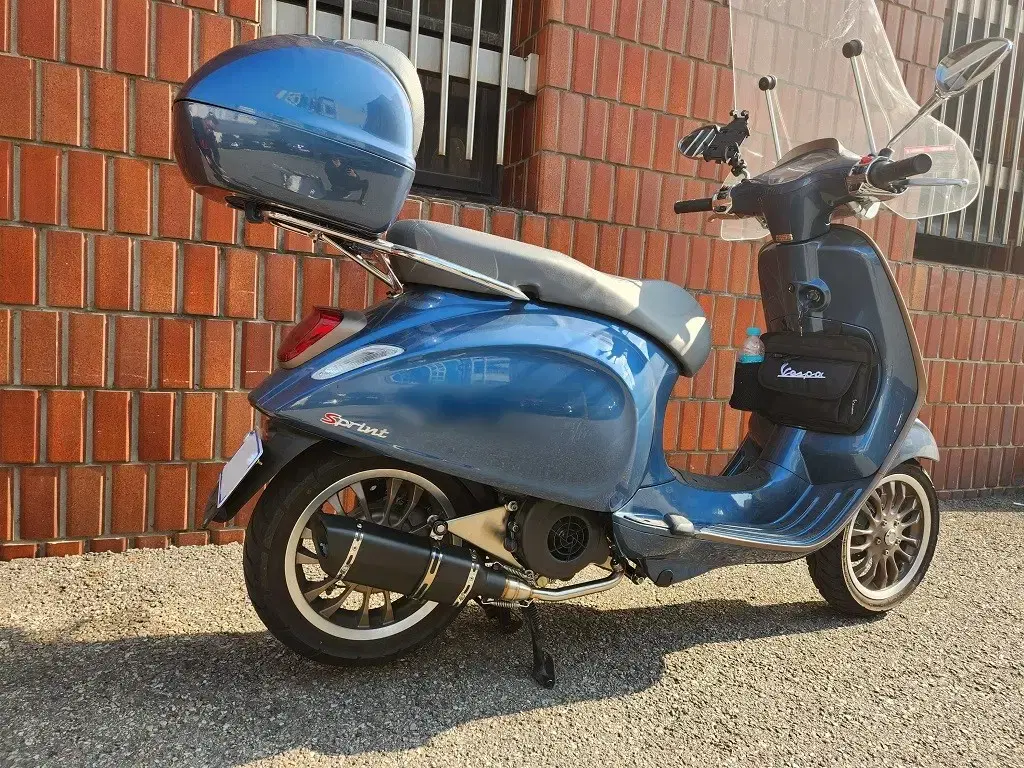 베스파 vespa 125 gts300 튜닝 머플러